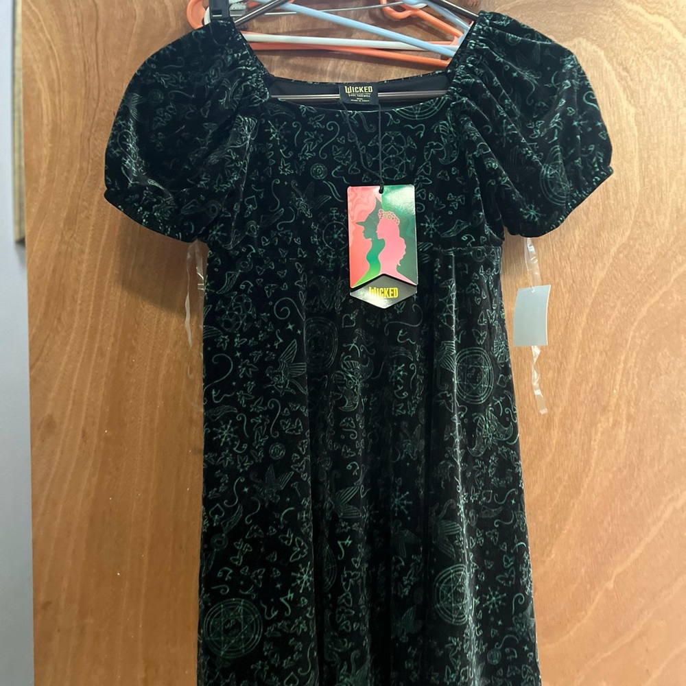 COPY - NWT Wicked Girl Green Velvet Dress size 8